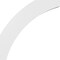 Ekena Millwork 3 1/2-in. W x 32-in. D x 32-in. H Thorton Architectural Grade PVC Knee Brace BRCP035X32X32THR - alternate 5